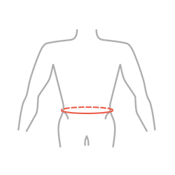 Rygstøttebandage model AS-LK-02